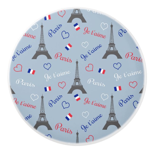 Paris Ceramic Knob (Front)