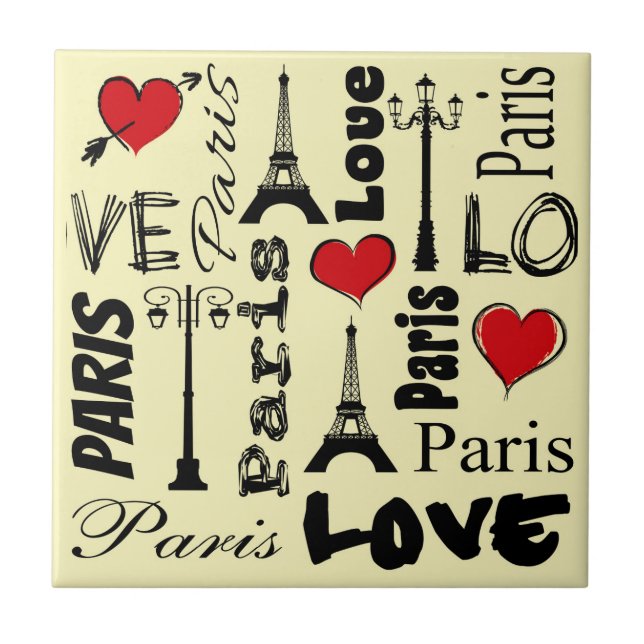 Paris Ceramic Tile (Front)
