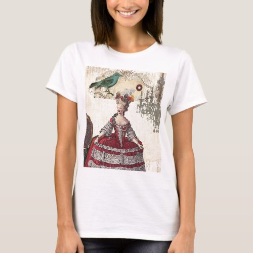 Paris Chandelier french queen  Marie Antoinette T_Shirt