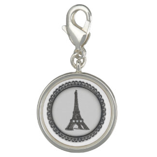 Paris Charm Bracelet Eiffel Tower Charm