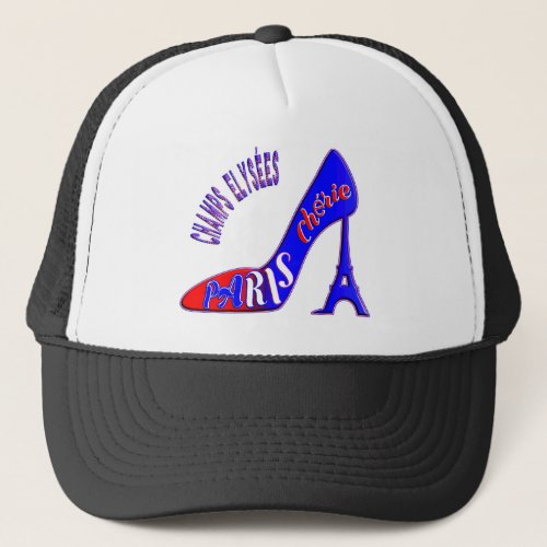 PARIS CHRIE CHAMPS LYSES _ THE ONE OF MY HEART TRUCKER HAT