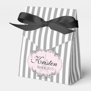 Paris Chic cute little personalized favor box