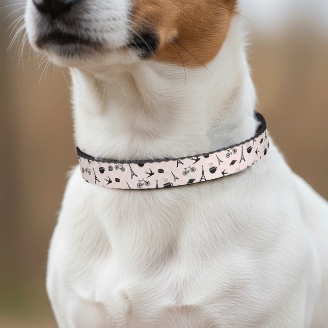 Paris Chic | Patterned Pet Collar (Creator Uploaded)