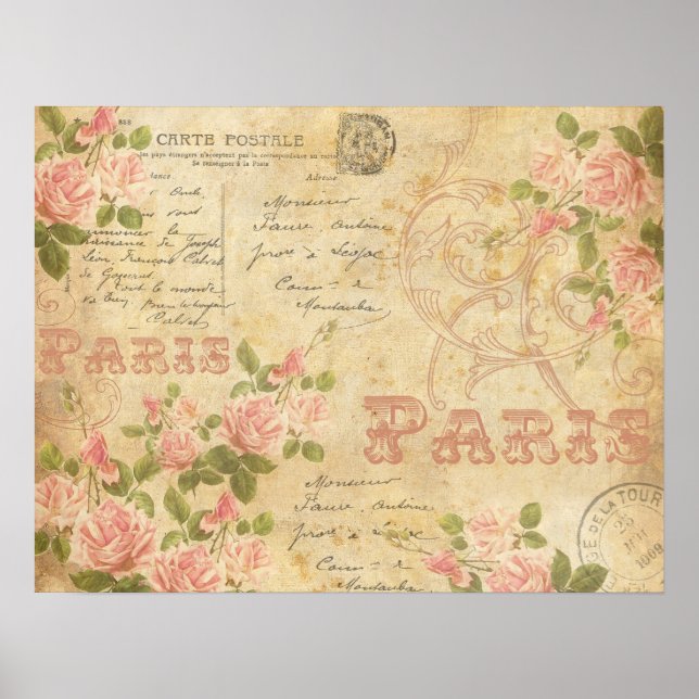 Paris Chic Poster (Front)