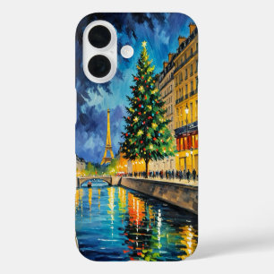 Paris Christmas tree iPhone / iPad case