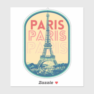 Paris city France is my proud hometown Sticker