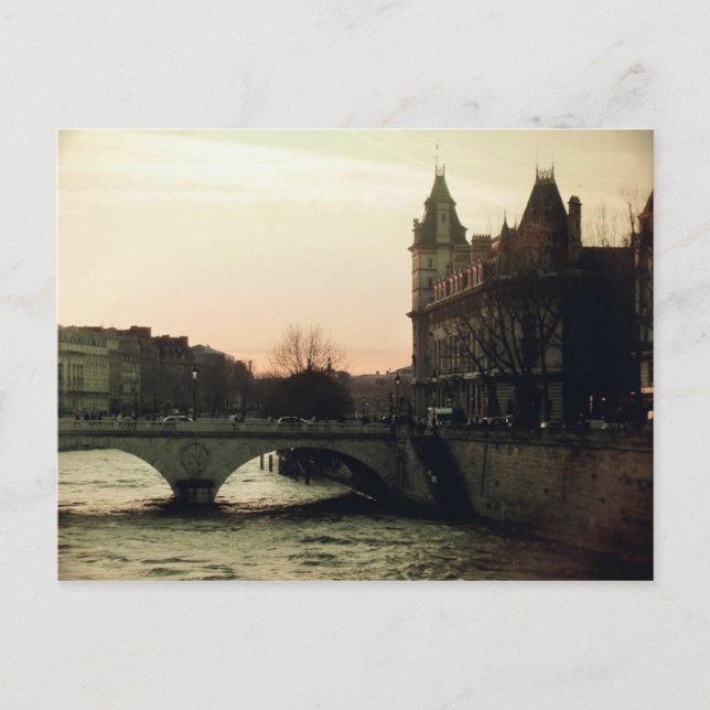 Paris, city of love... postcard (Front)