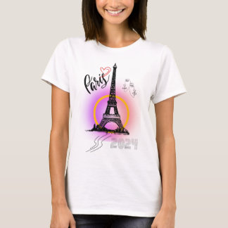 Paris City of Love  T-Shirt