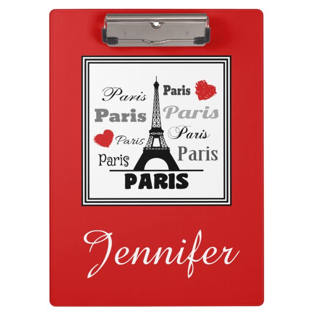 Paris Clipboard (Front)