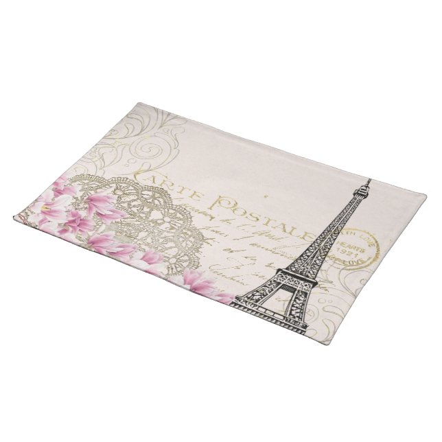 Paris Cloth Placemat (On Table)