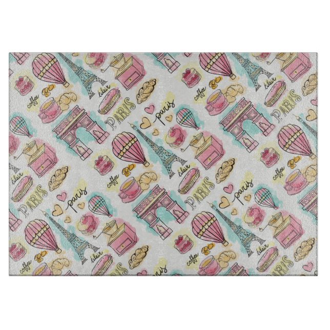 Paris Cutting Board (Front)