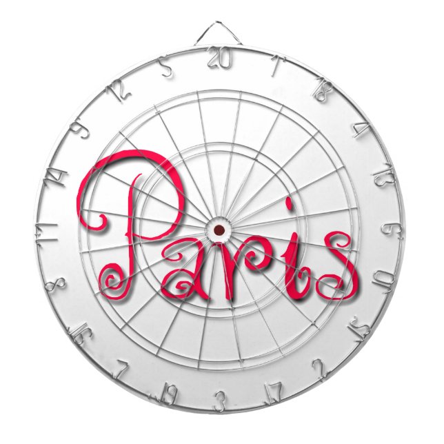 Paris Dart Board (Front)