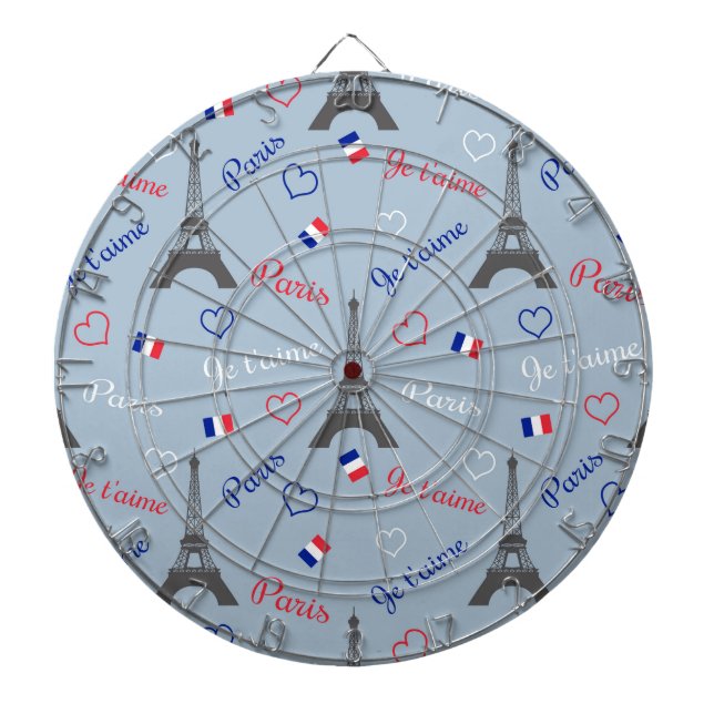 Paris Dart Board (Front)