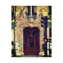 Paris Door Postcard