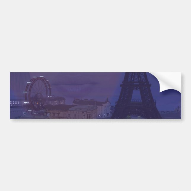 Paris Dreams Bumper Sticker (Front)