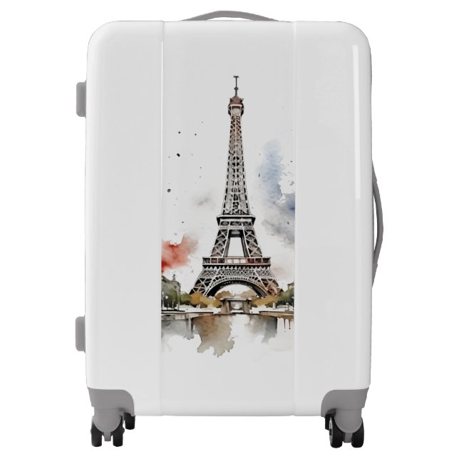 🗼 Paris Dreams Voyage Suitcase 🎨 (Front)