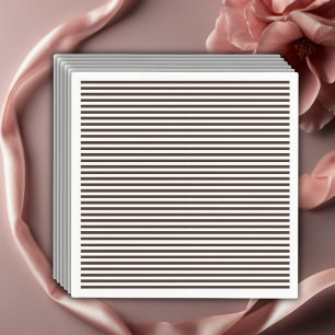 Paris Eiffel in Love French Cafe Baby Shower Napkins