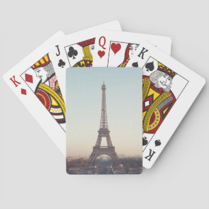 Paris Eiffel Poker Cards