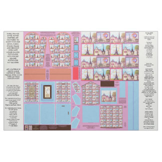 Paris Eiffel sewing pattern crafts fabric