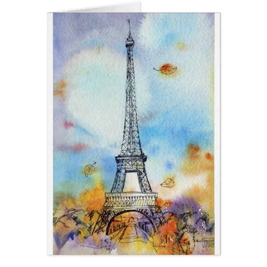 Paris. Eiffel Tower. (Front)