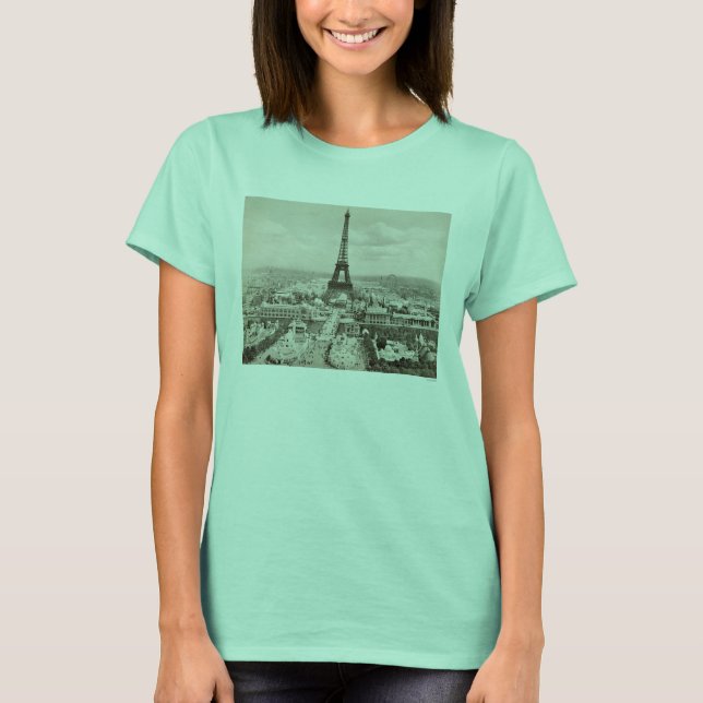 Paris: Eiffel Tower, 1900 T-Shirt (Front)