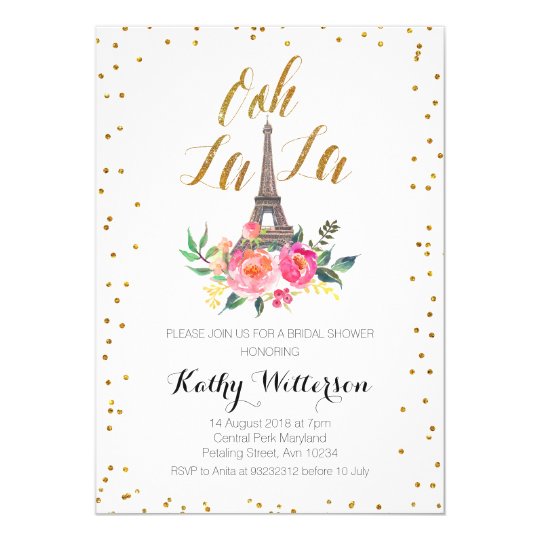 eiffel tower wedding shower invitations eiffel tower bridal shower invitation zazzle eiffel tower wedding shower invitations eiffel tower bridal shower invitation zazzle