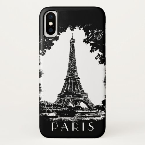 Paris Eiffel Tower iPhone X Case