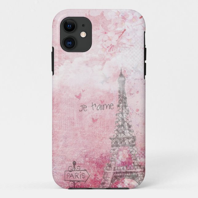 Paris Eiffel Tower Case-Mate iPhone Case (Back)