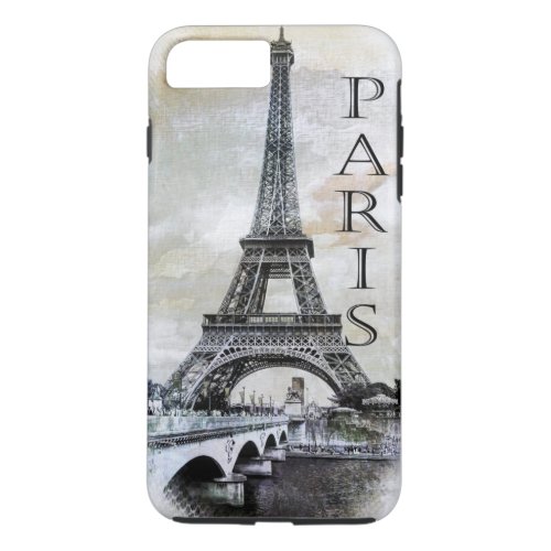 Paris Eiffel Tower iPhone 8 Plus7 Plus Case