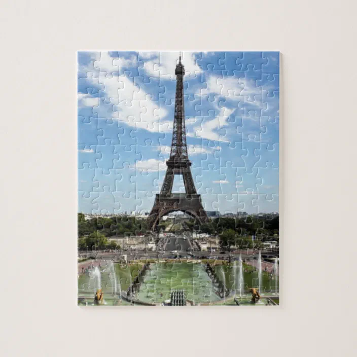 Paris Eiffel Tower - Classic Jigsaw 