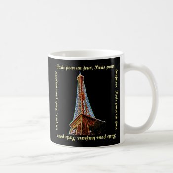 Paris Eiffel Tower Coffee Mug by nitsupak at Zazzle