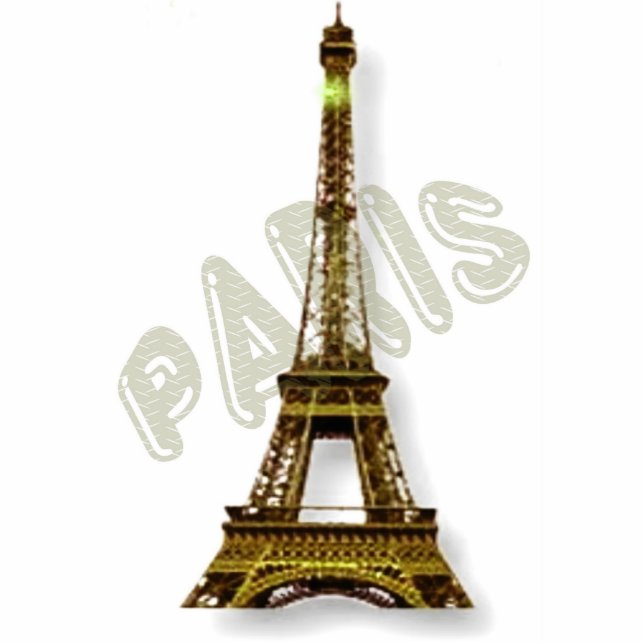 Paris Eiffel Tower Cutout (Front)