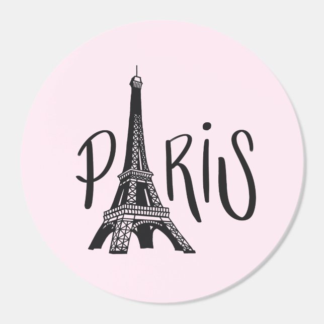 Paris Eiffel Tower Design Sticker Roll (Single)