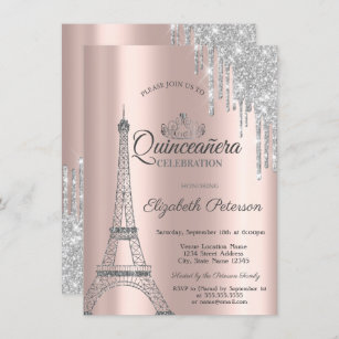 Paris Birthday Invitations Zazzle