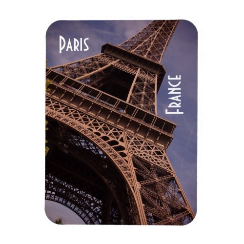 Paris Eiffel Tower Famous Landmark Photo Magnet