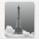 Paris Eiffel Tower Floats In Cloud Mousepad at Zazzle