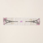 Paris Eiffel Tower France French Postal Monogram Scarf<br><div class="desc">Add a unique and custom made print scarf to your scarves, wraps and/or hair accessory wardrobe. Accent & Enhance Your Style with this Paris Eiffel Tower France French Postal Monogram Chiffon Scarf. Personalize with a monogram, name, initials, message, quote of anything you desire. May also be removed. Wear as a...</div>