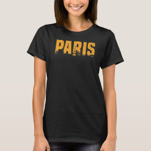 Paris Eiffel Tower France French Premium T-Shirt