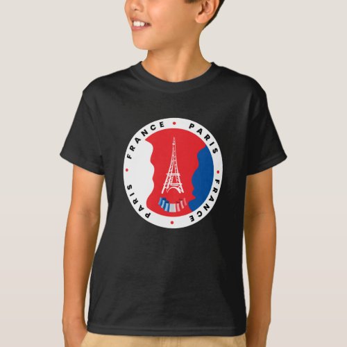 Paris Eiffel Tower France Travel France T_Shirt