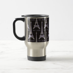 Paris Eiffel Tower France Tumbler Travel Mug