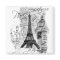 Paris Eiffel Tower French Scene Collage