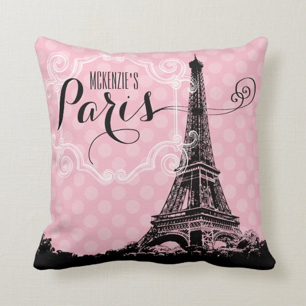eiffel tower shaped pillow
