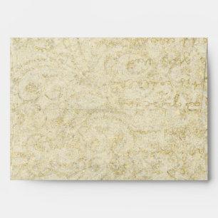 Paris Eiffel Tower Gold & Pink Elegant Invitation Envelope