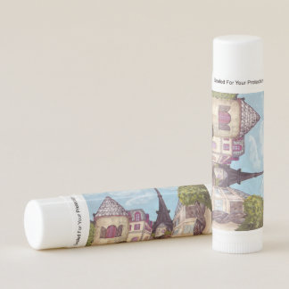 Paris Eiffel Tower inspired impression landscape Lip Balm