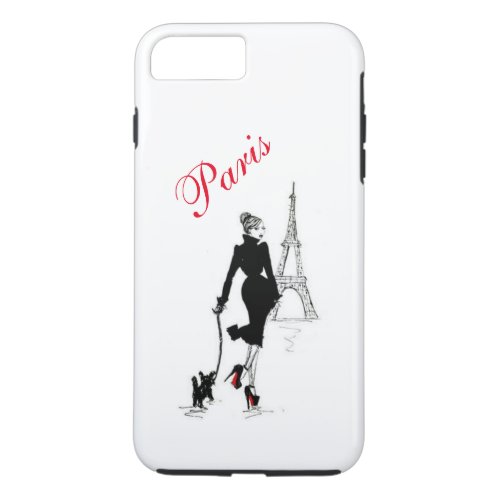 Paris Eiffel Tower _ iPhone 7 Plus Tough iPhone 8 Plus7 Plus Case