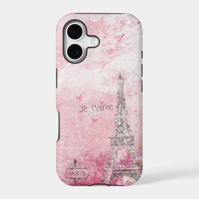 Paris Eiffel Tower Iphone Case (Back)