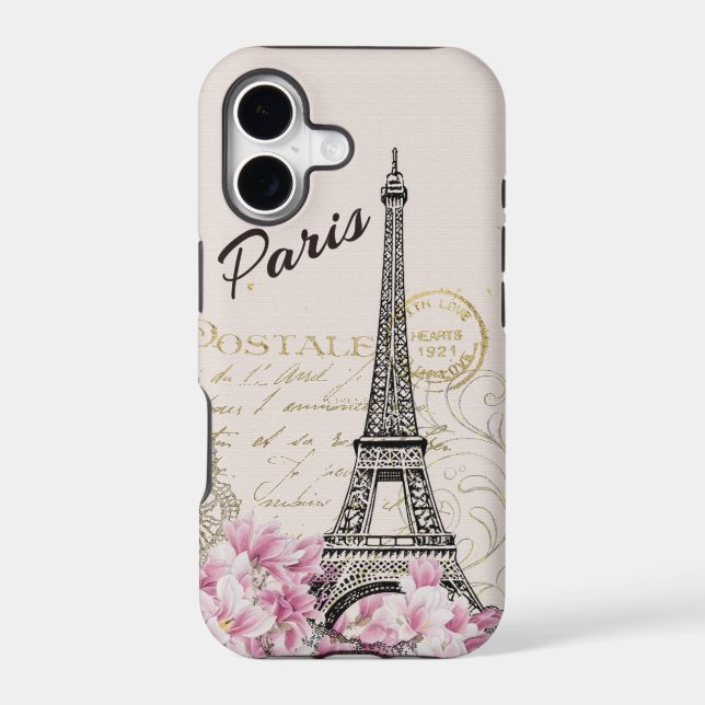 Paris - Eiffel Tower Iphone Case (Back)