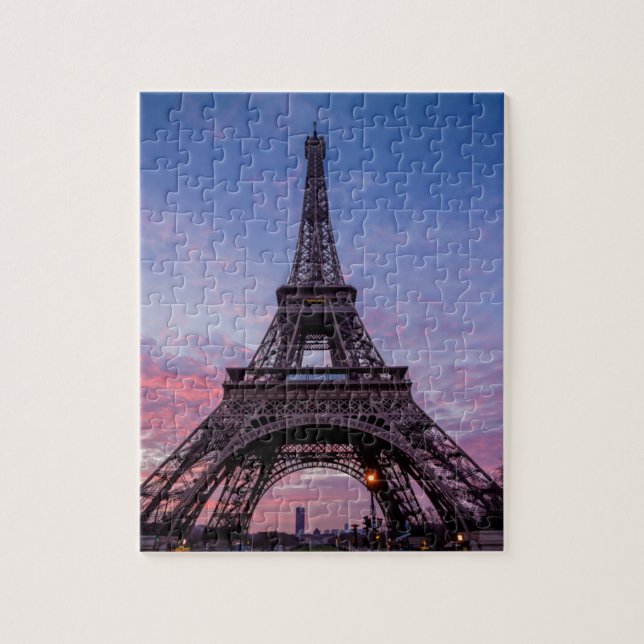 Paris Eiffel Tower Jigsaw Puzzle (Vertical)