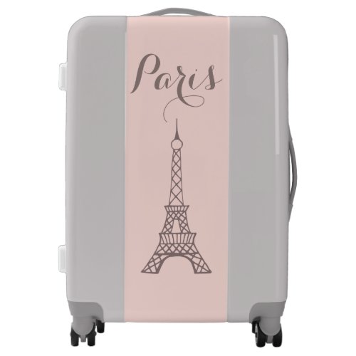 Paris Eiffel Tower Luggage 