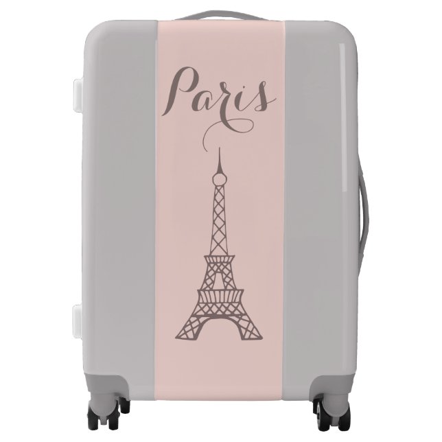 Paris Eiffel Tower Luggage  (Front)